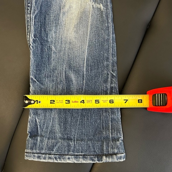 DIESEL Distressed low rise jeans - Picture 10 of 11